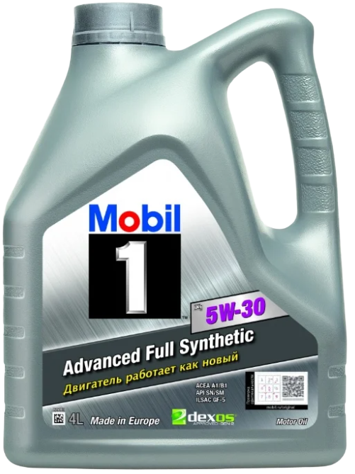 Моторное масло Mobil X1 5W-30, 4л